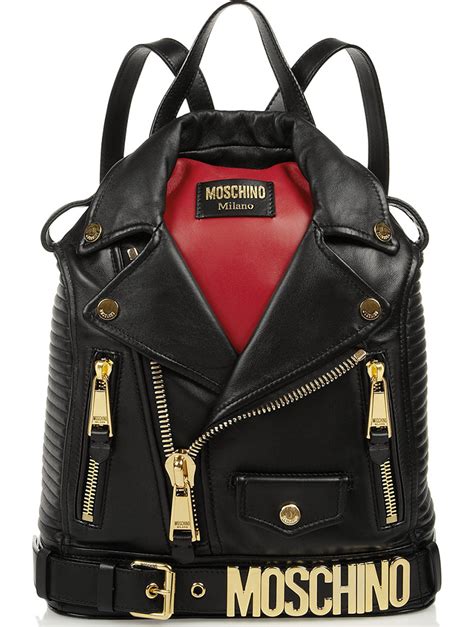 fake moschino bag that looks like a jacket|authentic moschino bags.